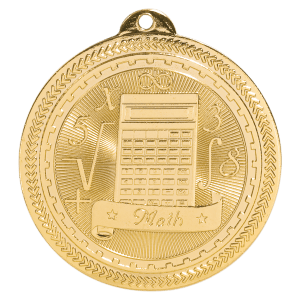 BriteLaser Medal - Math