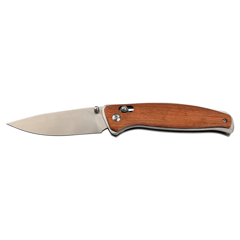 Bison River Button Lock Folding Knife