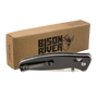 Bison River Button Lock Folding Knife