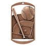 Dog Tag - Baseball Medal