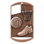 Dog Tag Medal - Basketball