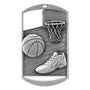 Dog Tag Medal - Basketball