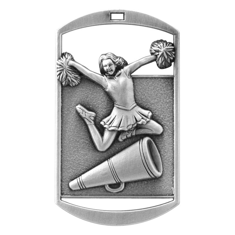 Dog Tag Medal - Cheerleading