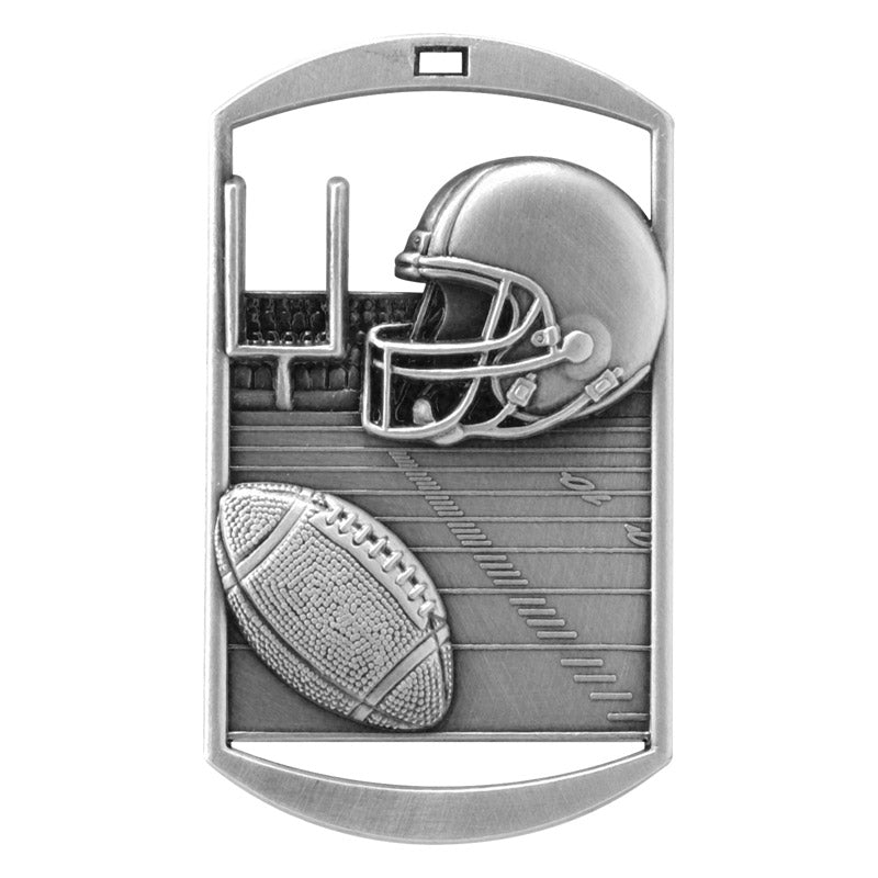 Dog Tag Medal - Football
