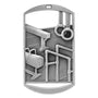 Dog Tag Medal - Gymnastics