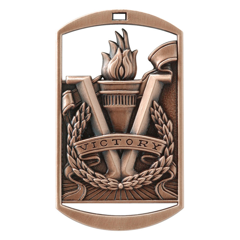 Dog Tag Medal - Victory