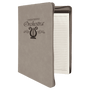 Leatherette Portfolio with Zipper