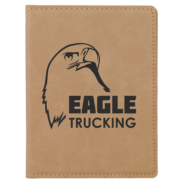 Laserable Leatherette Passport Holders