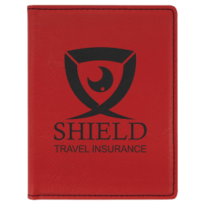 Laserable Leatherette Passport Holders