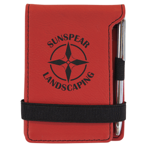 Leatherette Pad/Pen