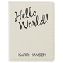 Laserable Leatherette Passport Holders
