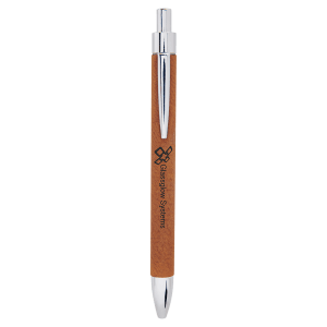 Laserable Leatherette Pen