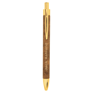 Laserable Leatherette Pen