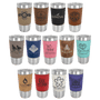 Insulated Leatherette Wrapped Tumbler - 20 oz.