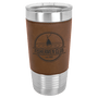 Insulated Leatherette Wrapped Tumbler - 20 oz.