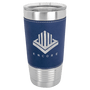 Insulated Leatherette Wrapped Tumbler - 20 oz.