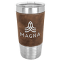 Insulated Leatherette Wrapped Tumbler - 20 oz.
