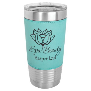 Insulated Leatherette Wrapped Tumbler - 20 oz.