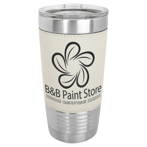 Insulated Leatherette Wrapped Tumbler - 20 oz.