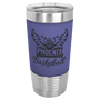 Insulated Leatherette Wrapped Tumbler - 20 oz.