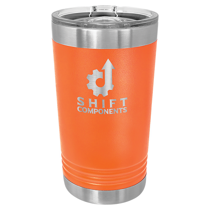 Stainless Steel 16 oz. Polar Camel Pint with Slider Lid