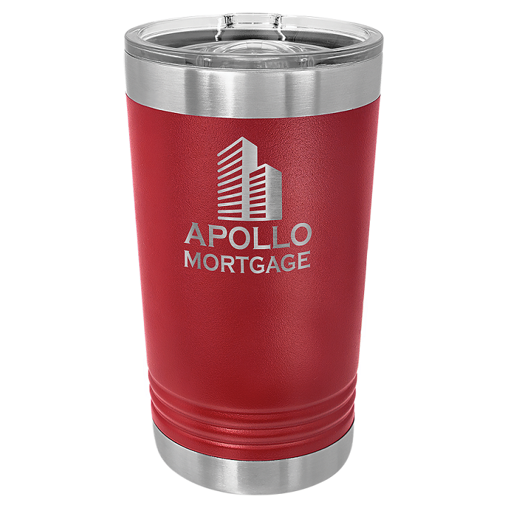 Stainless Steel 16 oz. Polar Camel Pint with Slider Lid