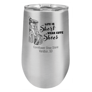 Insulated Tumbler - 16oz. Stemless Wine