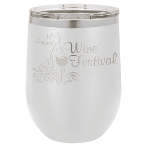Insulated Tumbler - 12 oz. Stemless Wine