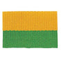 Neck Ribbon - Kelly Green & Gold