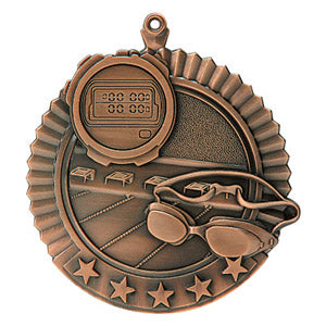 Swimming Star Medal