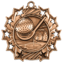 Ten Star Medal - Golf