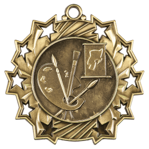 Ten Star Medal - Art