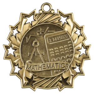 Ten Star Medal - Math