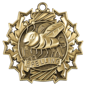 Ten Star Medal - Spelling