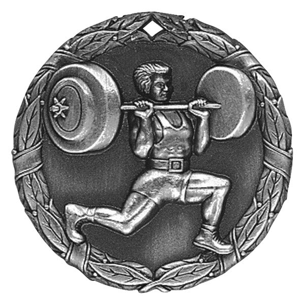 XR-266 Weightlifter Medal