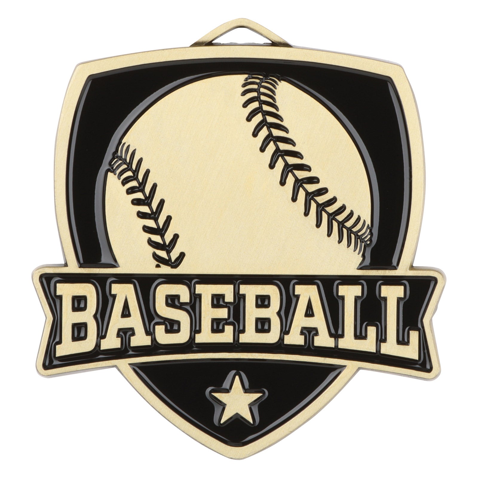 Shield Medal - Baseball