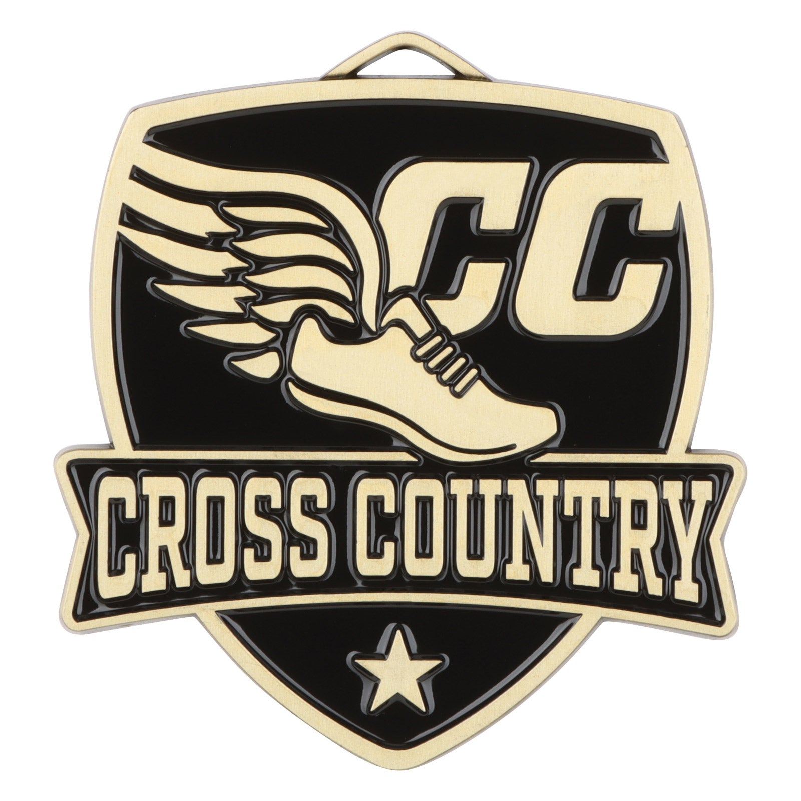 Shield Medal - Cross Country