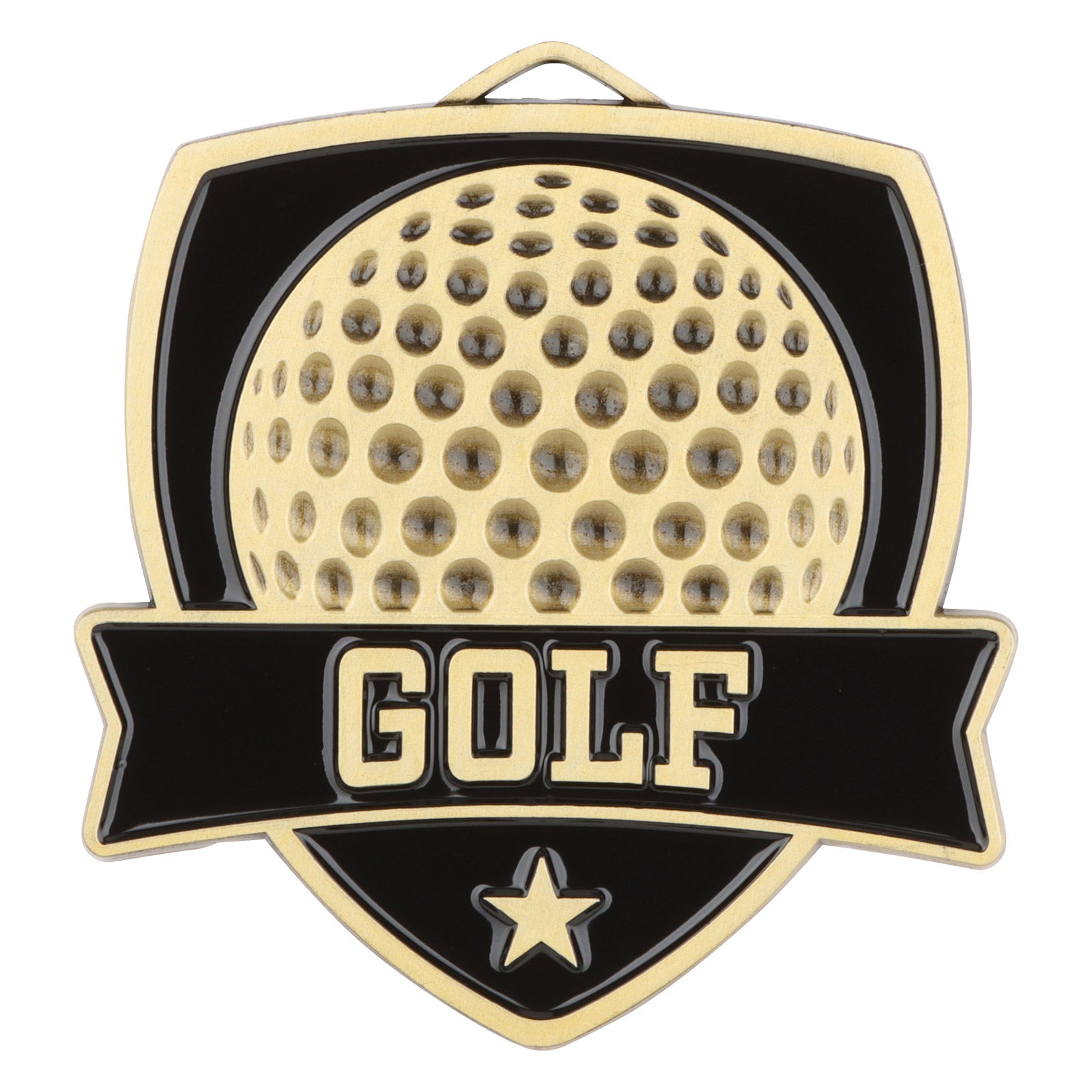 Shield Medal - Golf