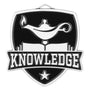 Shield Medal - Lamp of Knowledge