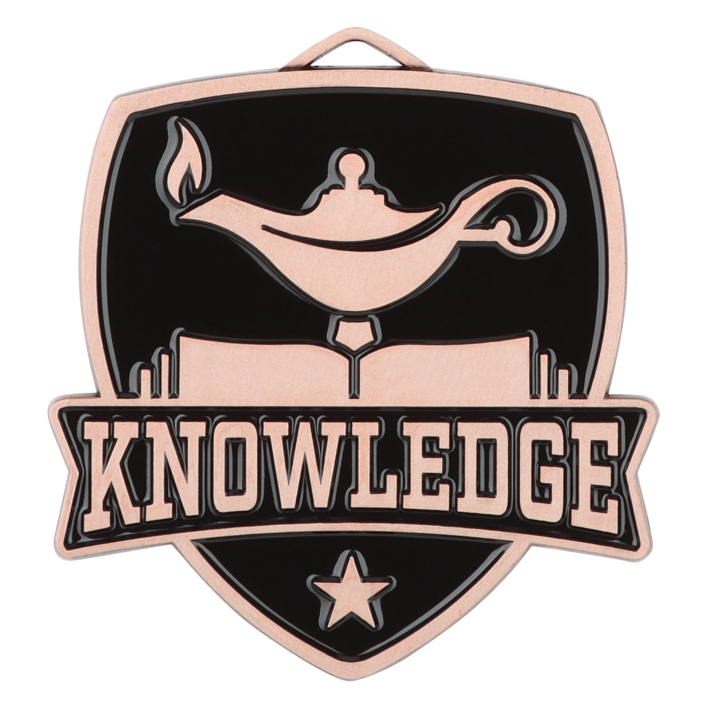 Shield Medal - Lamp of Knowledge