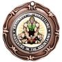 Custom 3" Spinner Medal