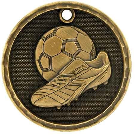 3D Sport Medal - Soccer