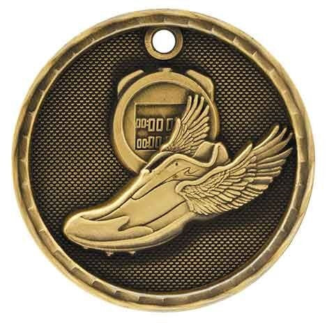 3D Sport Medal - Track