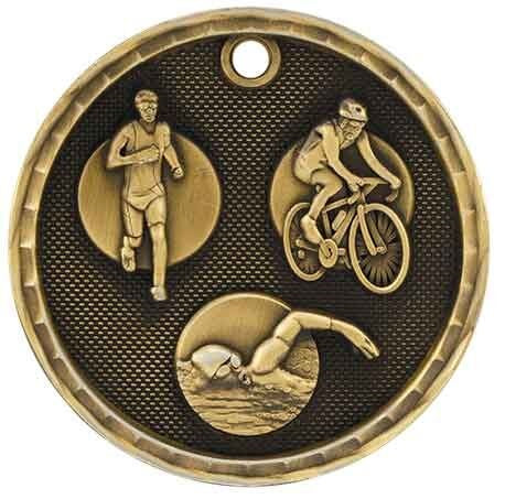 3D Sport Medal - Triathlon