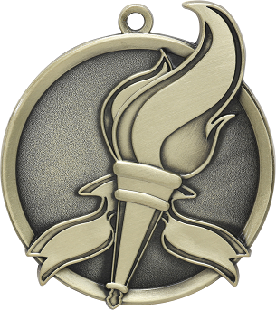 Mega Victory Torch Medal