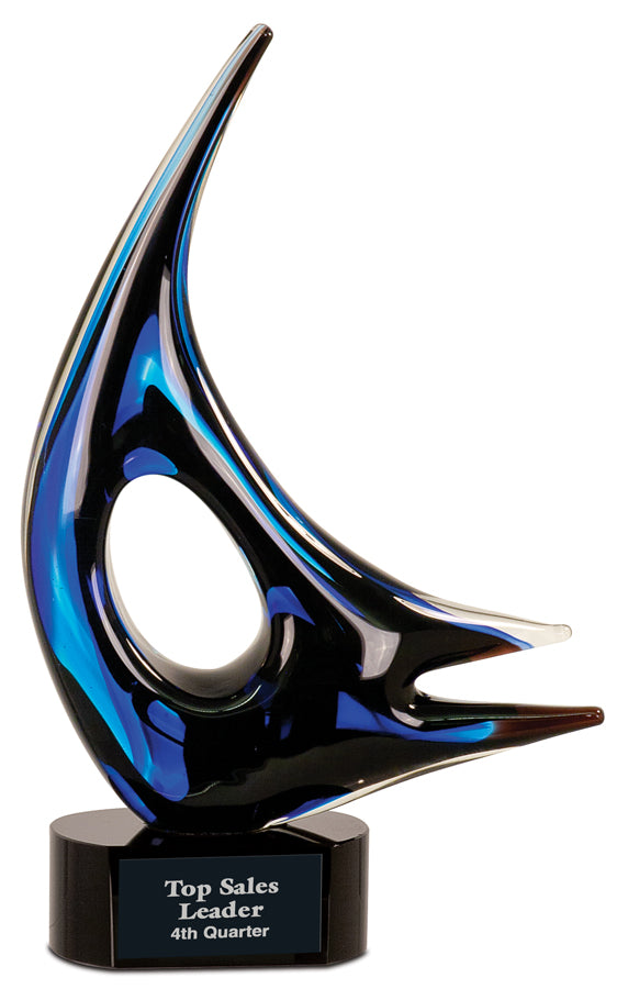 Blue Sail Art Glass