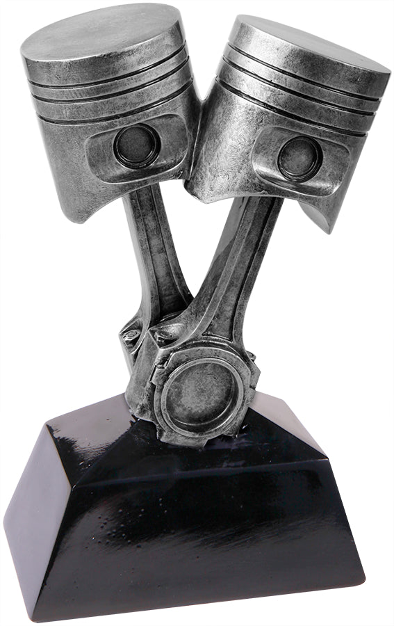 Antique Silver Piston Award