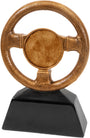 Antique Gold Steering Wheel Award