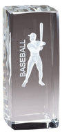 Collegiate Series Baseball Crystal