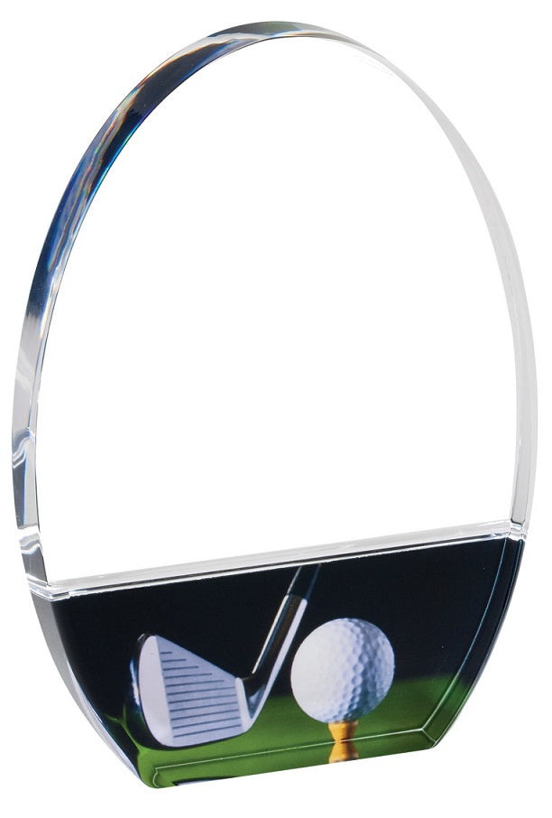 Clear Golf Acrylic